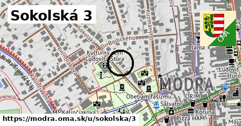 Sokolská 3, Modra