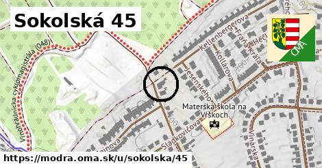 Sokolská 45, Modra