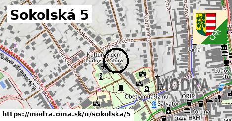 Sokolská 5, Modra