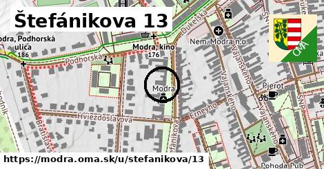 Štefánikova 13, Modra