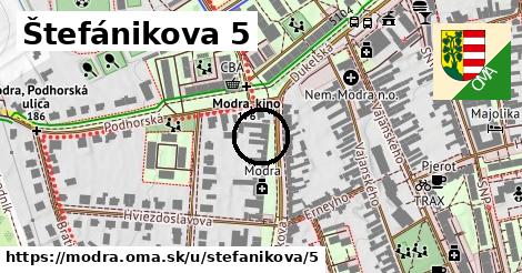 Štefánikova 5, Modra