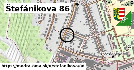 Štefánikova 86, Modra