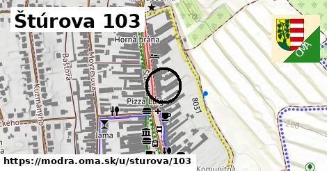 Štúrova 103, Modra