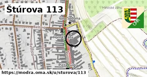 Štúrova 113, Modra