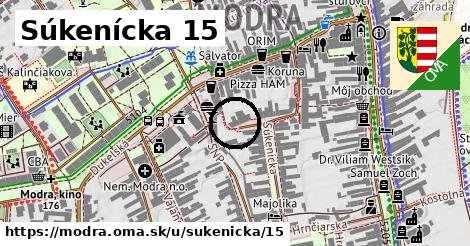 Súkenícka 15, Modra