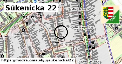 Súkenícka 22, Modra