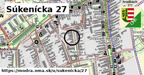 Súkenícka 27, Modra