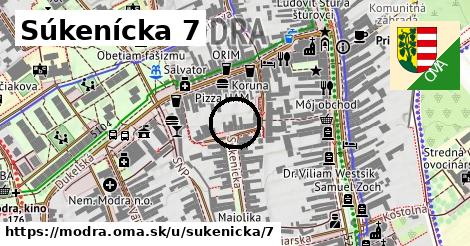 Súkenícka 7, Modra