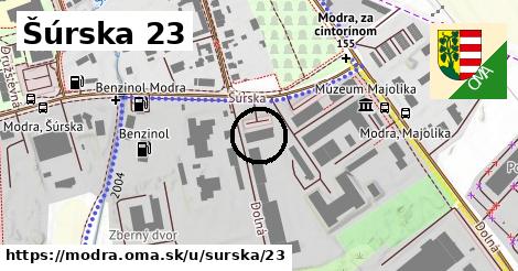 Šúrska 23, Modra