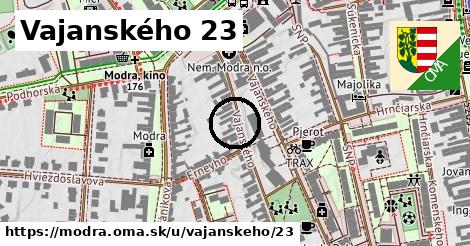 Vajanského 23, Modra