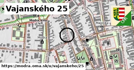 Vajanského 25, Modra