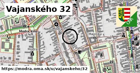 Vajanského 32, Modra