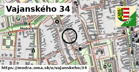 Vajanského 34, Modra