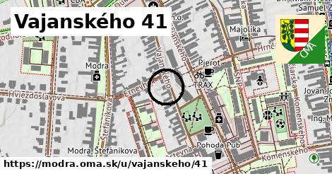 Vajanského 41, Modra