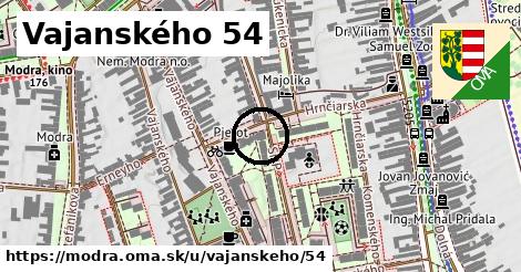 Vajanského 54, Modra