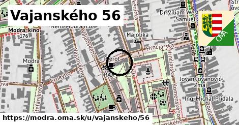 Vajanského 56, Modra