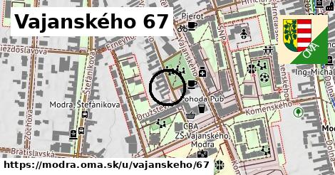 Vajanského 67, Modra