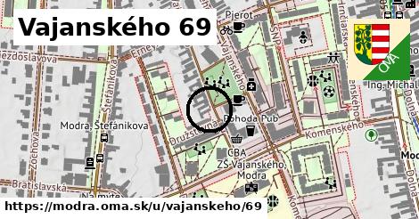 Vajanského 69, Modra