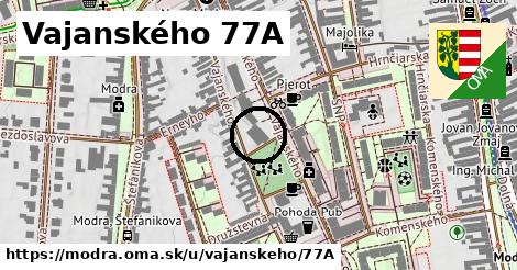 Vajanského 77A, Modra