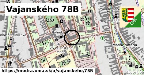 Vajanského 78B, Modra