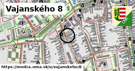 Vajanského 8, Modra