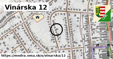 Vinárska 12, Modra