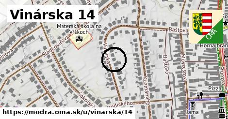 Vinárska 14, Modra