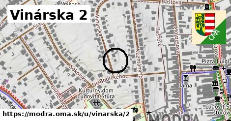 Vinárska 2, Modra