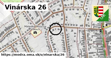 Vinárska 26, Modra