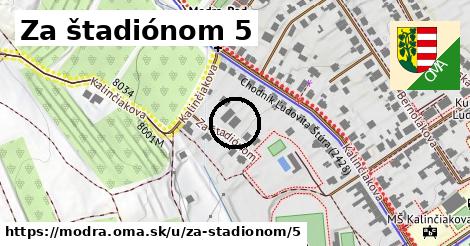 Za štadiónom 5, Modra