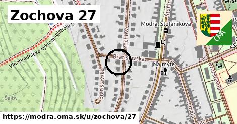 Zochova 27, Modra