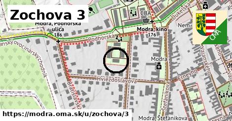 Zochova 3, Modra