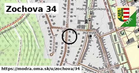 Zochova 34, Modra