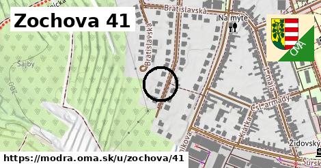 Zochova 41, Modra