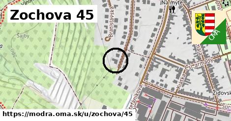 Zochova 45, Modra