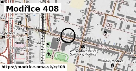 Modřice <span class="supisne">408</span>