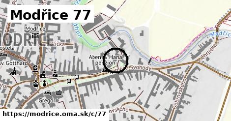 Modřice <span class="supisne">77</span>