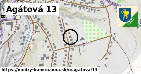 Agátová 13, Modrý Kameň