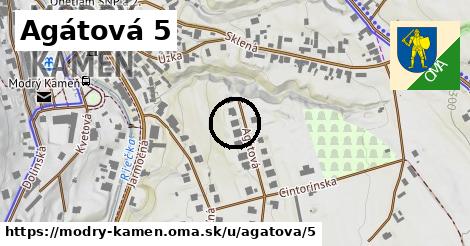 Agátová 5, Modrý Kameň