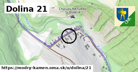 Dolina 21, Modrý Kameň