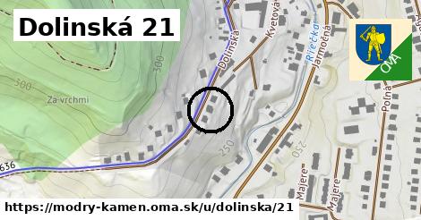 Dolinská 21, Modrý Kameň