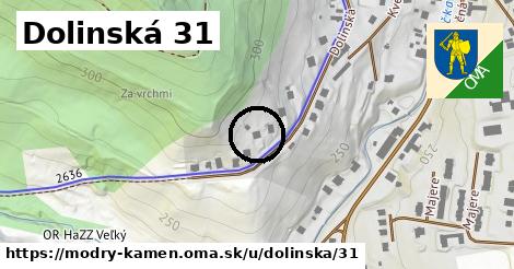 Dolinská 31, Modrý Kameň