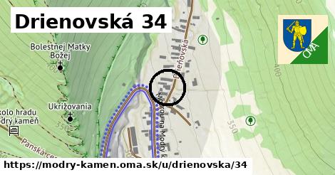 Drienovská 34, Modrý Kameň