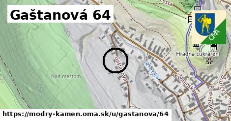 Gaštanová 64, Modrý Kameň