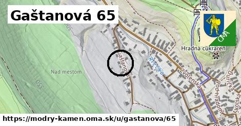 Gaštanová 65, Modrý Kameň