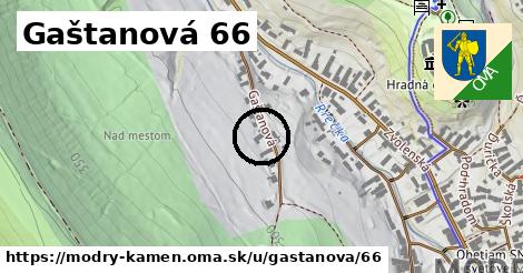 Gaštanová 66, Modrý Kameň