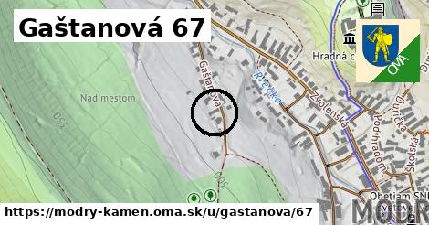 Gaštanová 67, Modrý Kameň