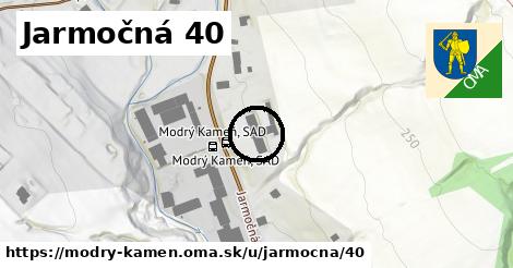 Jarmočná 40, Modrý Kameň