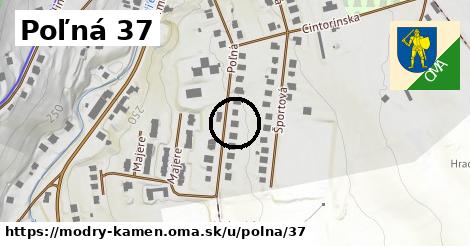 Poľná 37, Modrý Kameň