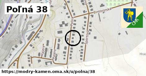 Poľná 38, Modrý Kameň